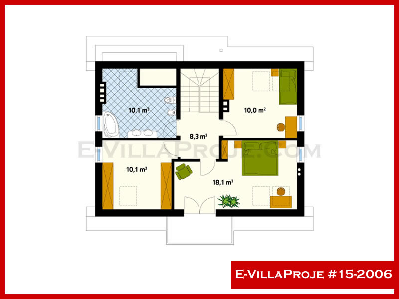 Ev Villa Proje #15 - 2006 Çelik Ev Projesi - Görsel 3