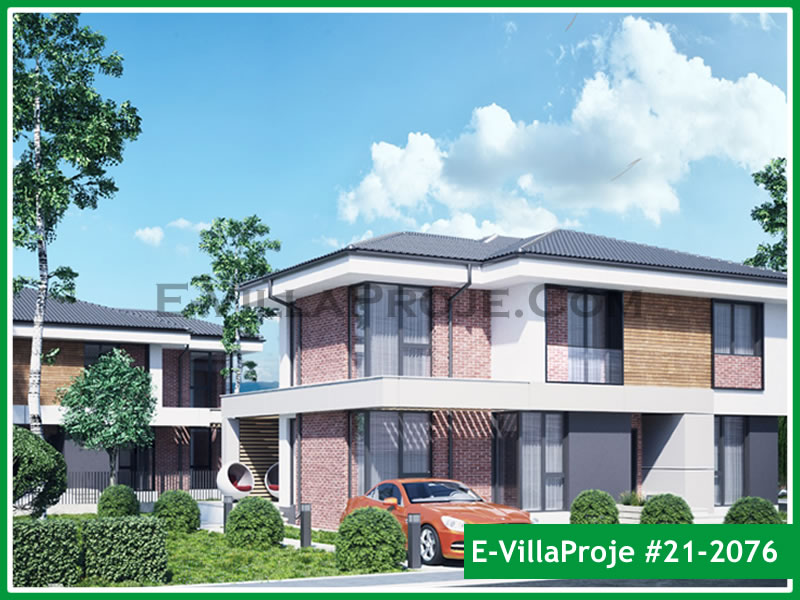 Ev Villa Proje #21 - 2076 Çelik Villa Modeli ve 3D Tasarımı
