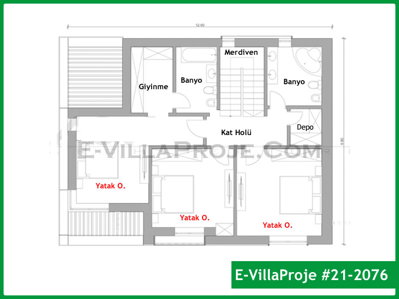 Ev Villa Proje #21 - 2076 Çelik Ev Projesi - Görsel 3