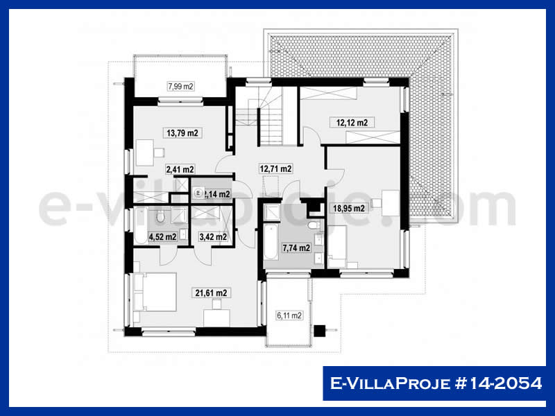 Ev Villa Proje #14 - 2054 Çelik Ev Projesi - Görsel 3