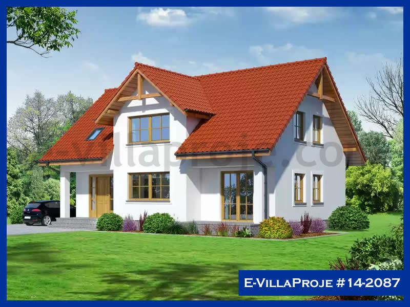 Ev Villa Proje #14 - 2087 Çelik Villa Projesi 3D Mimari Tasarımı