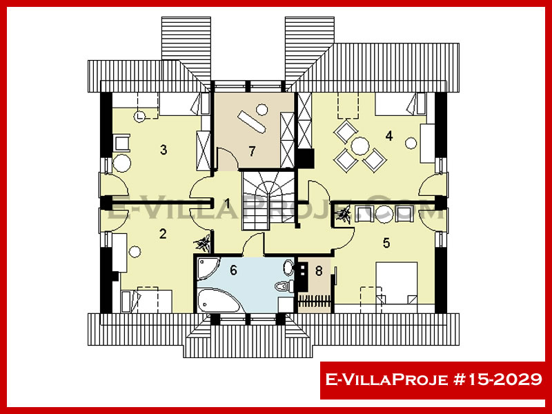 Ev Villa Proje #15 - 2029 Çelik Ev Projesi - Görsel 3