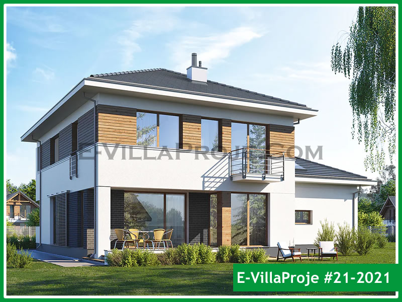 Ev Villa Proje #21 - 2021 Çelik Villa Modeli