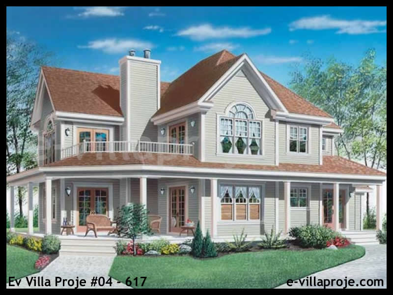 Ev Villa Proje #04 - 617 Çelik Ev Projesi - Görsel 4