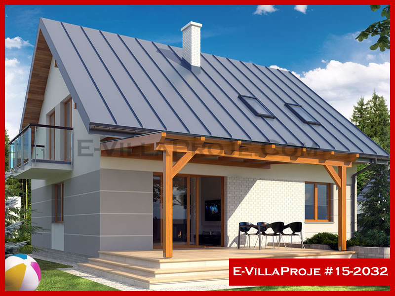 Ev Villa Proje #15 - 2032 Çelik Villa Modeli ve 3D Tasarımı