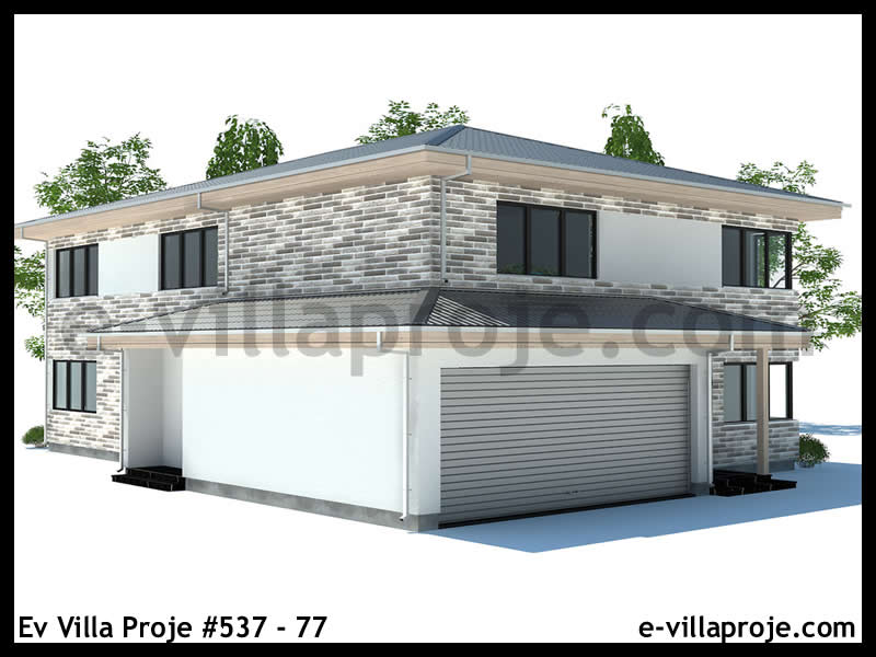 Ev Villa Proje #537 - 77 Çelik Ev Projesi - Görsel 5