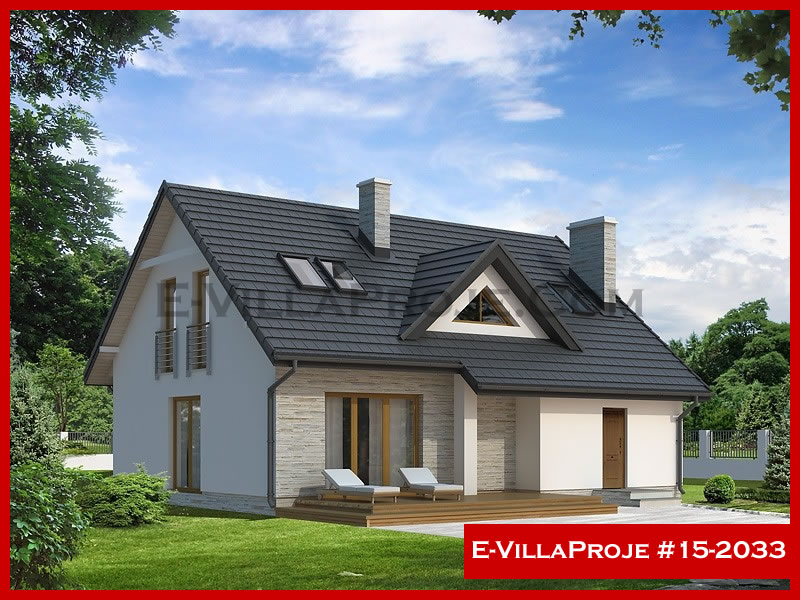 Ev Villa Proje #15 - 2033 Çelik Villa Modeli ve 3D Tasarımı