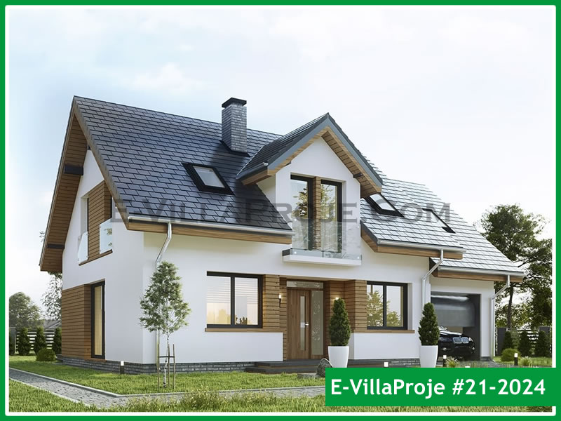 Ev Villa Proje #21 - 2024 Çelik Villa Modeli ve 3D Tasarımı