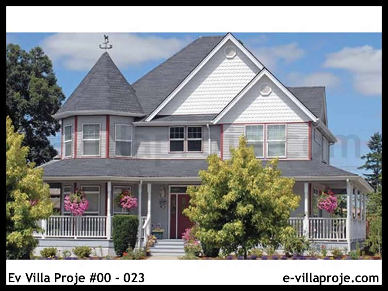Ev Villa Proje #00 - 023 Çelik Villa Modeli ve 3D Tasarımı