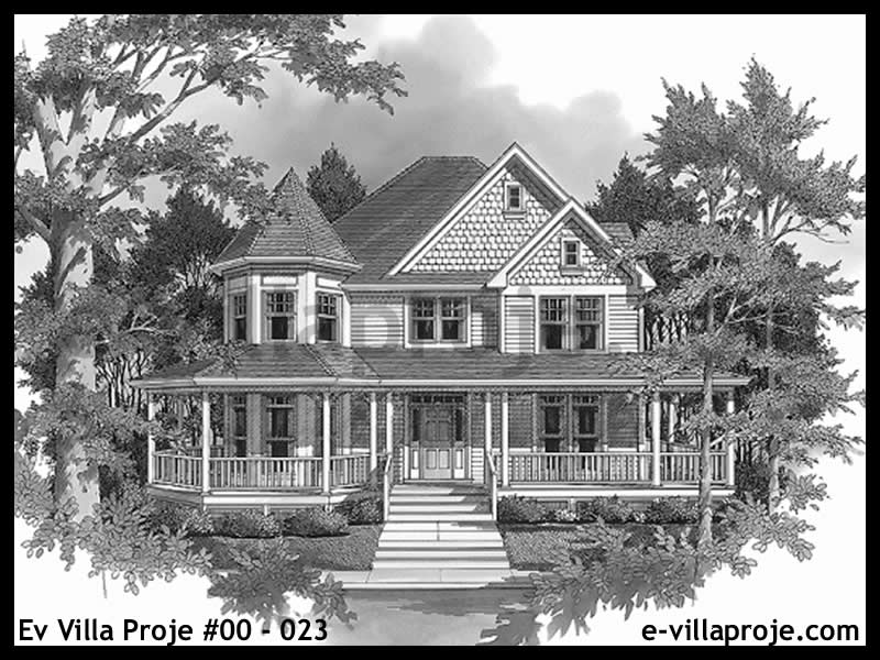 Ev Villa Proje #00 - 023 Çelik Ev Projesi - Görsel 5