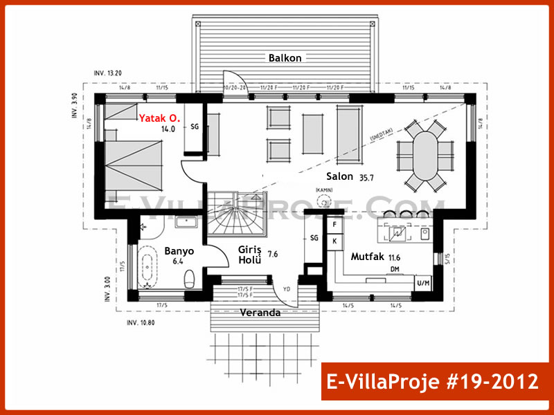 Ev Villa Proje #19 - 2012 Çelik Ev Projesi - Görsel 2