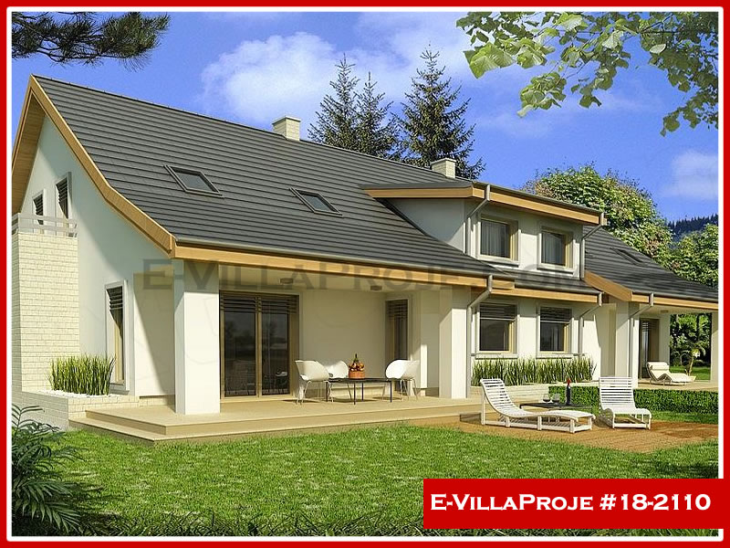 Ev Villa Proje #18 - 2110 Çelik Villa Projesi 3D Mimari Tasarımı