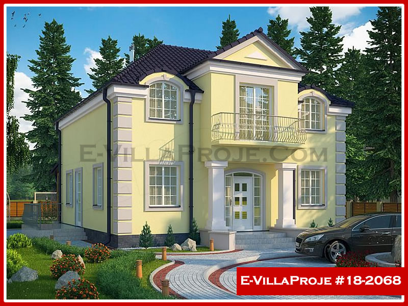 Ev Villa Proje #18 - 2068 Çelik Villa Projesi 3D Mimari Tasarımı