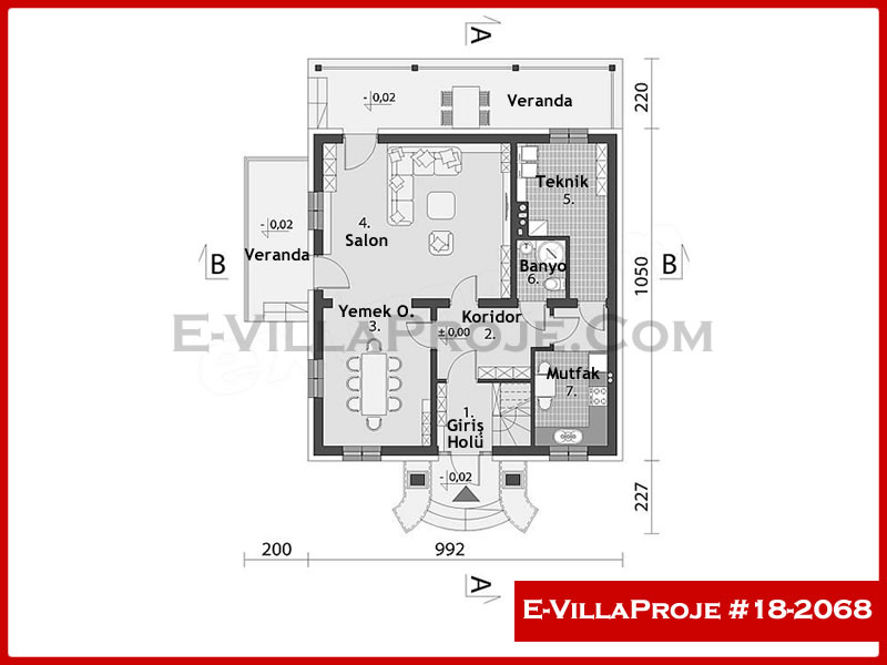 Ev Villa Proje #18 - 2068 Çelik Ev Projesi - Görsel 2