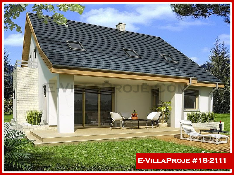 Ev Villa Proje #18 - 2111 Çelik Villa Modeli ve 3D Tasarımı