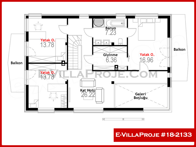Ev Villa Proje #18 - 2133 Çelik Ev Projesi - Görsel 3