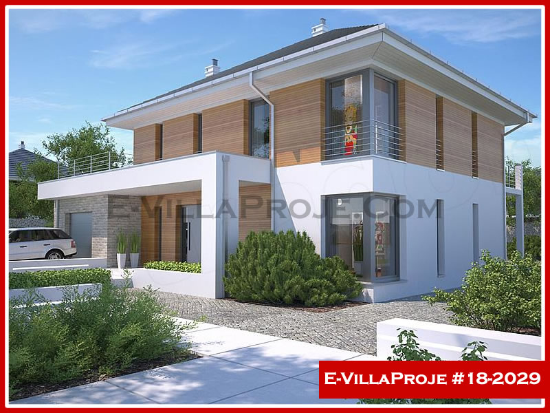 Ev Villa Proje #18 - 2029 Çelik Villa Projesi 3D Mimari Tasarımı