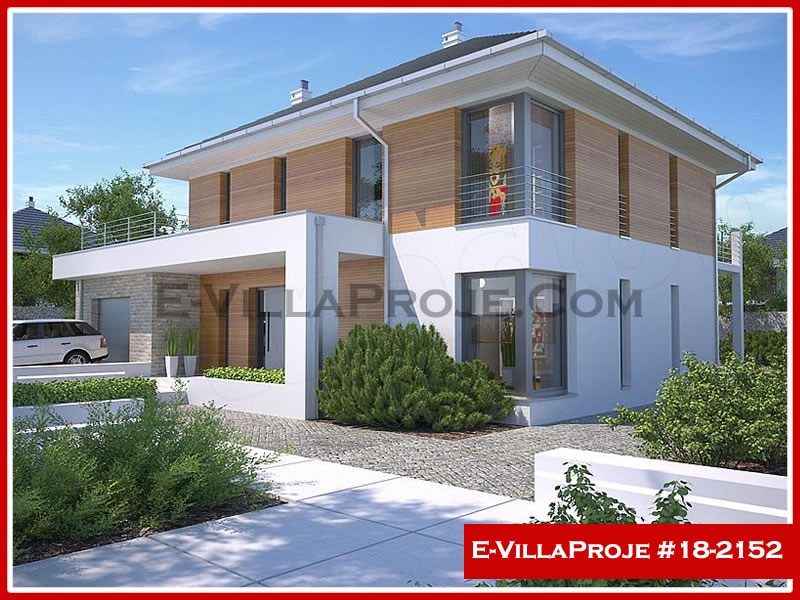 Ev Villa Proje #18 - 2152 Çelik Villa Modeli ve 3D Tasarımı
