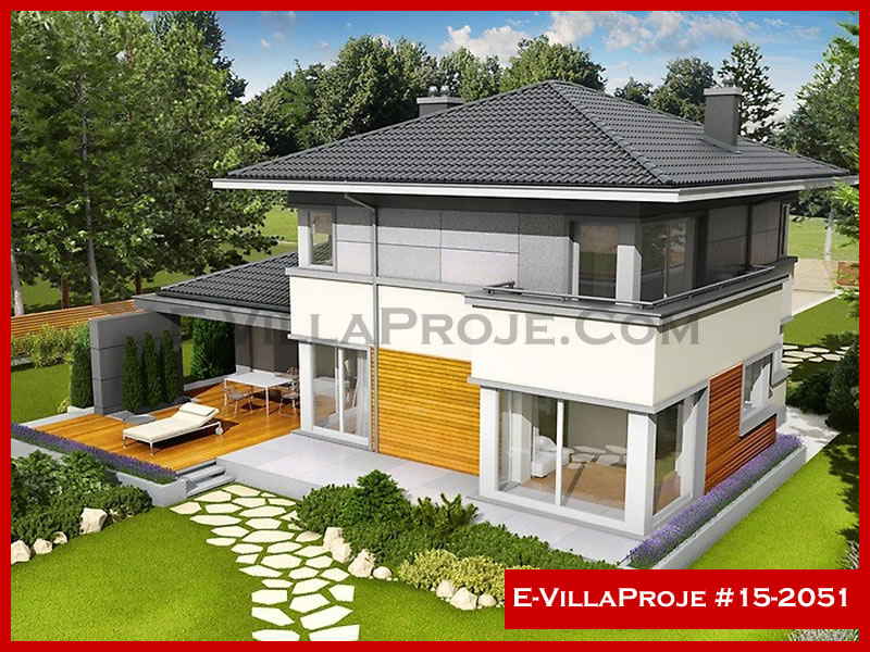 Ev Villa Proje #15 - 2051 Çelik Villa Modeli ve 3D Tasarımı