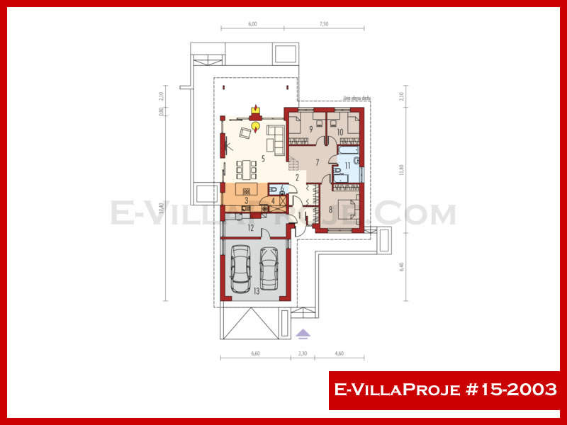 Ev Villa Proje #15 - 2003 Çelik Ev Projesi - Görsel 2