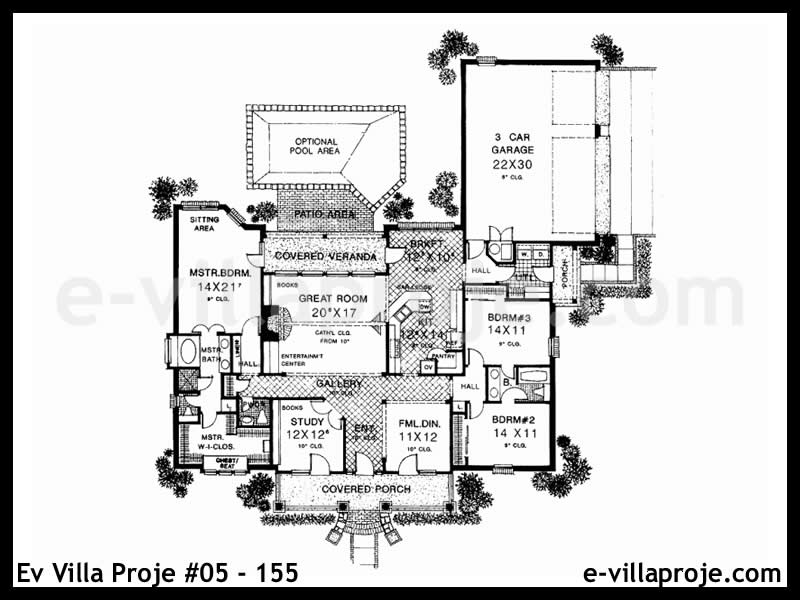 Ev Villa Proje #05 - 155 Çelik Ev Projesi - Görsel 2