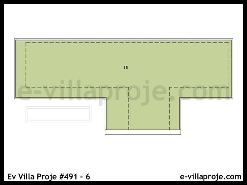 Ev Villa Proje #491 - 6 Çelik Ev Projesi - Görsel 3