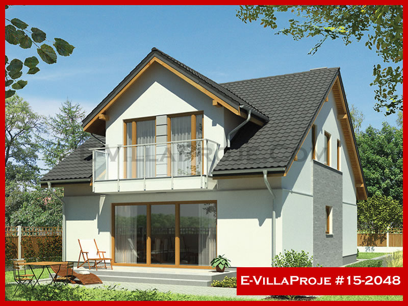 Ev Villa Proje #15 - 2048 Çelik Villa Projesi 3D Mimari Tasarımı