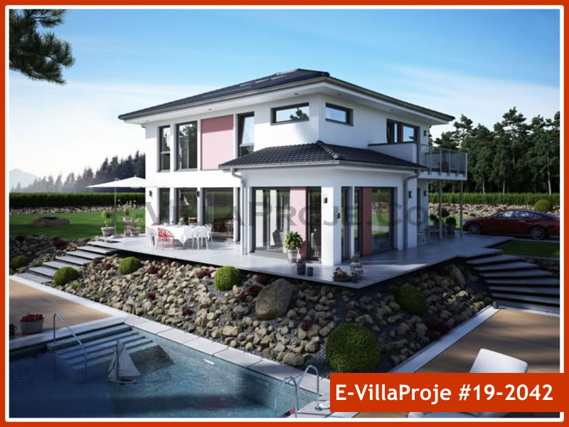 Ev Villa Proje #19 - 2042 Çelik Villa Modeli ve 3D Tasarımı