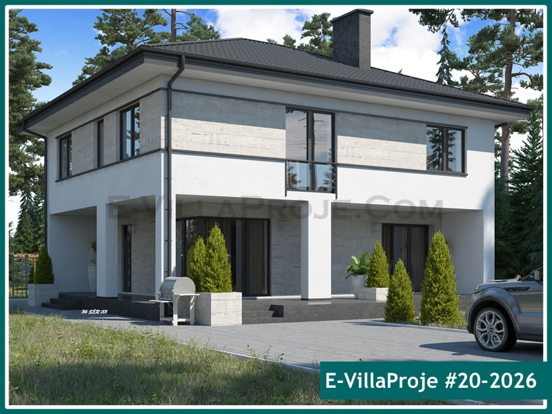 Ev Villa Proje #20 - 2026 Çelik Villa Modeli ve 3D Tasarımı
