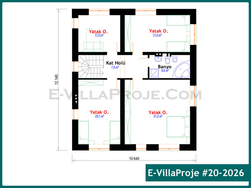 Ev Villa Proje #20 - 2026 Çelik Ev Projesi - Görsel 3
