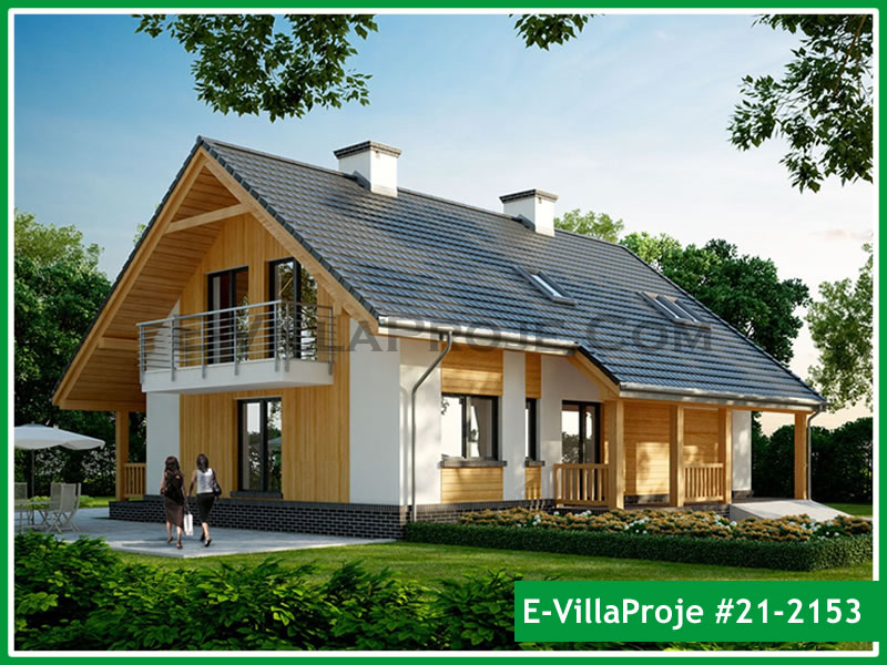 Ev Villa Proje #21 - 2153 Çelik Villa Modeli ve 3D Tasarımı