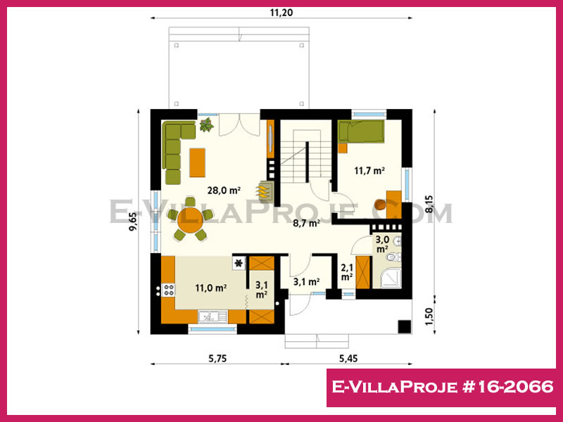 Ev Villa Proje #16 - 2066 Çelik Ev Projesi - Görsel 2
