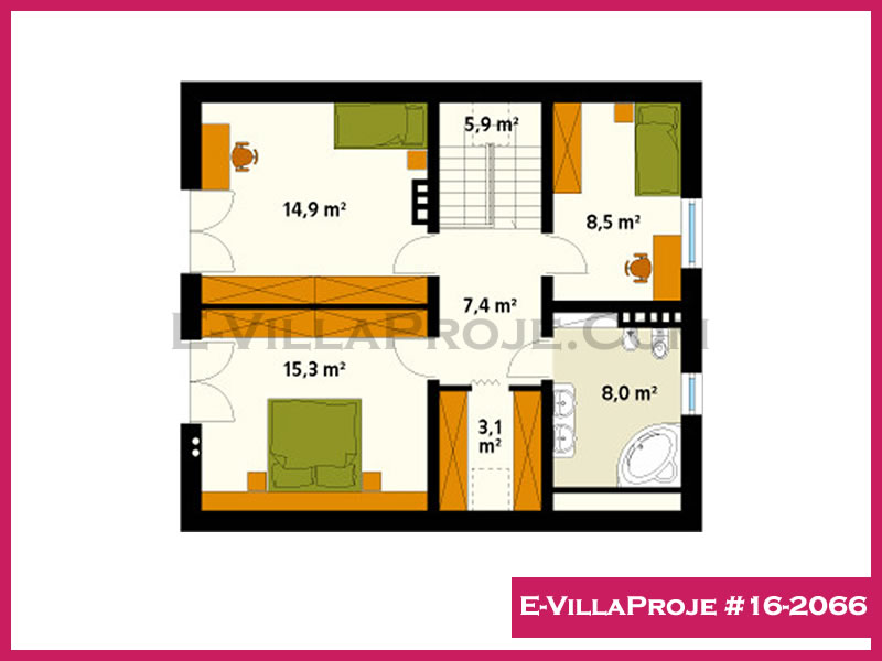 Ev Villa Proje #16 - 2066 Çelik Ev Projesi - Görsel 3