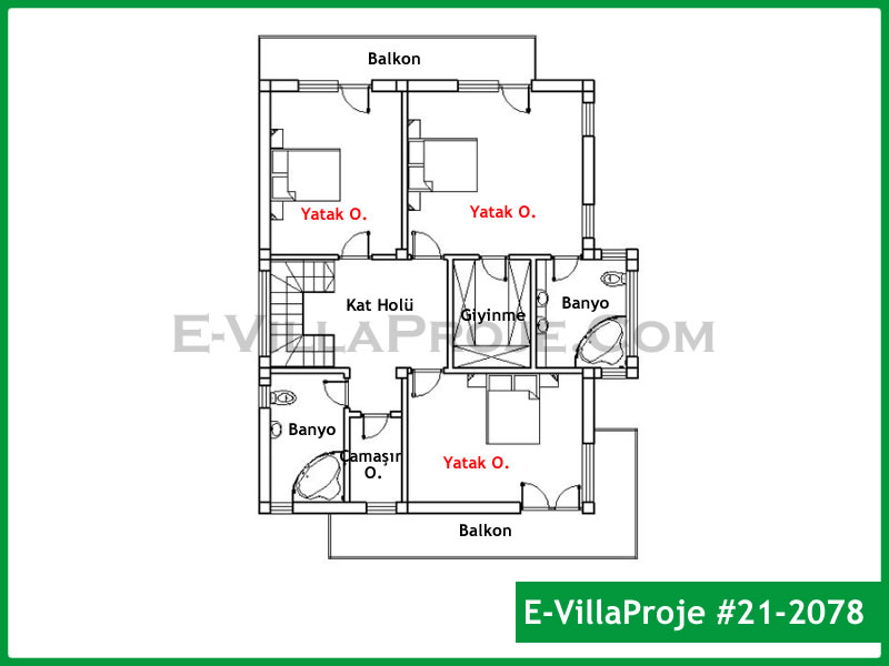 Ev Villa Proje #21 - 2078 Çelik Ev Projesi - Görsel 3