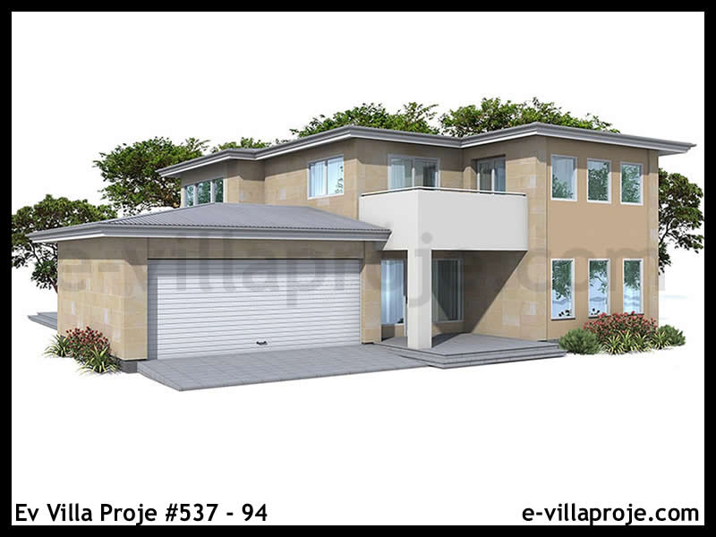 Ev Villa Proje #537 - 94 Çelik Ev Projesi - Görsel 4