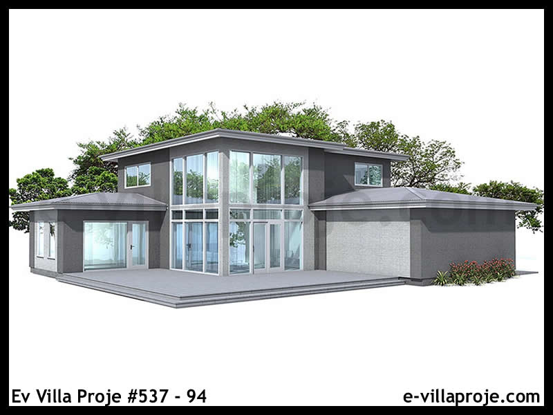Ev Villa Proje #537 - 94 Çelik Ev Projesi - Görsel 5