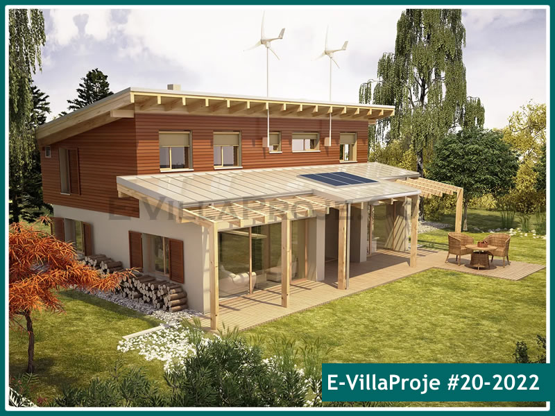 Ev Villa Proje #20 - 2022 Çelik Villa Modeli ve 3D Tasarımı