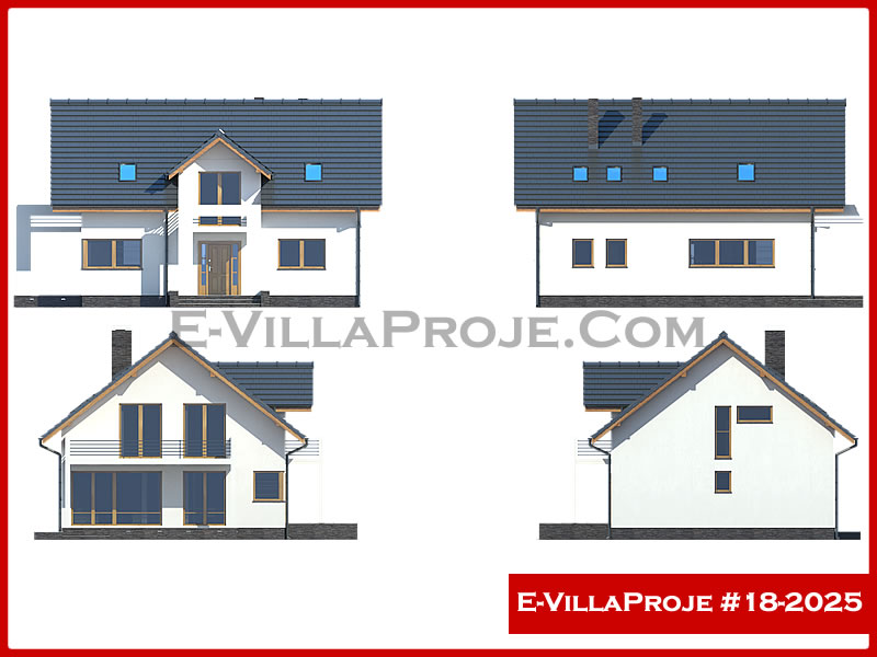 Ev Villa Proje #18 - 2025 Çelik Ev Projesi - Görsel 6