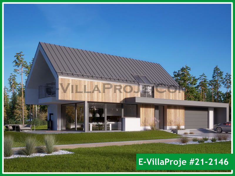 Ev Villa Proje #21 - 2146 Çelik Ev Projesi - Görsel 4