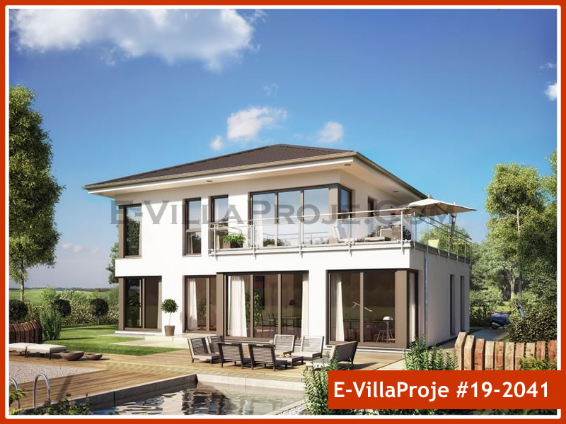 Ev Villa Proje #19 - 2041 Çelik Villa Modeli ve 3D Tasarımı