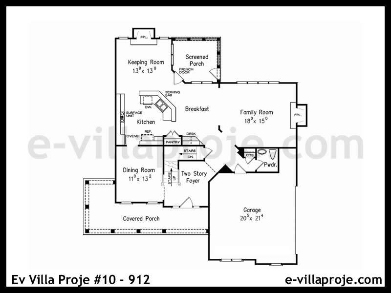 Ev Villa Proje #10 - 912 Çelik Ev Projesi - Görsel 2