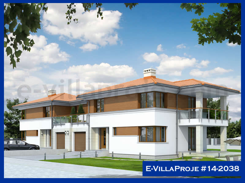 Ev Villa Proje #14 - 2038 Çelik Villa Modeli ve 3D Tasarımı
