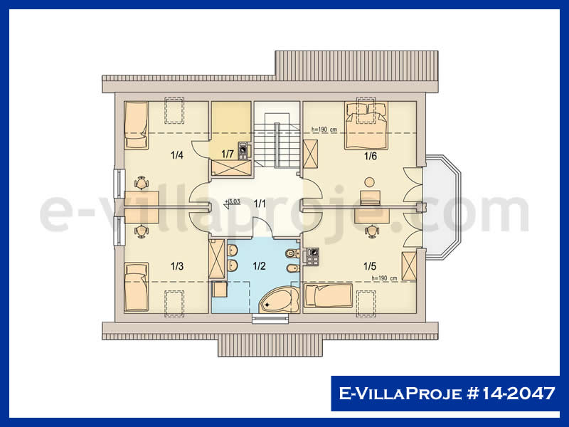 Ev Villa Proje #14 - 2047 Çelik Ev Projesi - Görsel 3