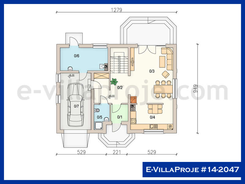 Ev Villa Proje #14 - 2047 Çelik Ev Projesi - Görsel 2