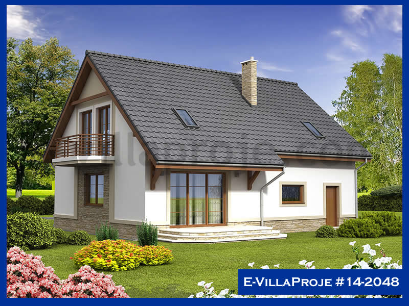 Ev Villa Proje #14 - 2048 Çelik Ev Projesi - Görsel 4