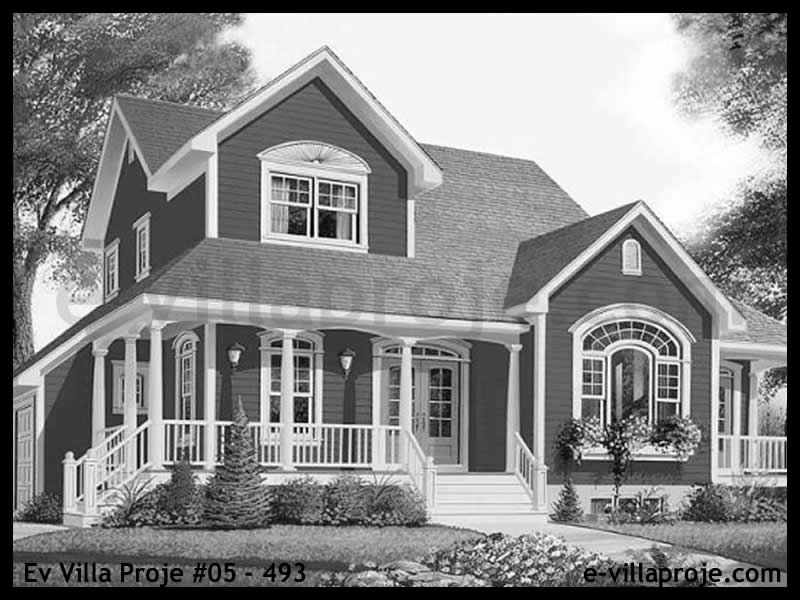 Ev Villa Proje #05 - 493 Çelik Ev Projesi - Görsel 4