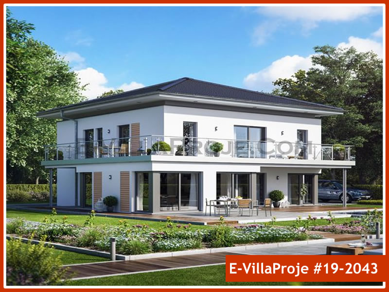Ev Villa Proje #19 - 2043 Çelik Villa Modeli ve 3D Tasarımı