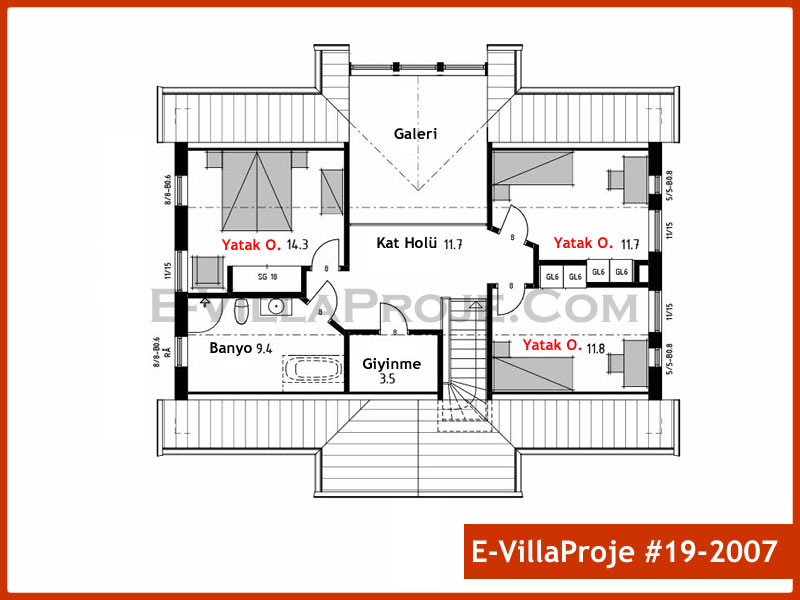 Ev Villa Proje #19 - 2007 Çelik Ev Projesi - Görsel 3