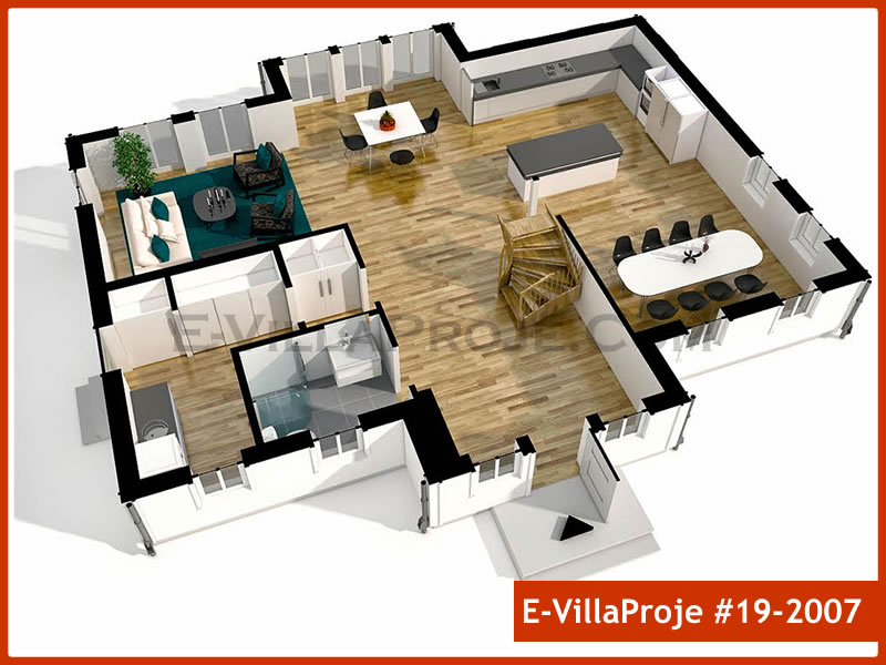 Ev Villa Proje #19 - 2007 Çelik Ev Projesi - Görsel 7