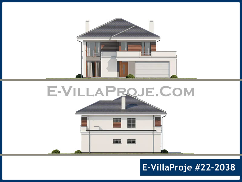 Ev Villa Proje #22 - 2038 Çelik Ev Projesi - Görsel 14